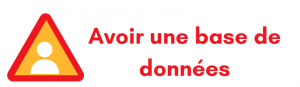 Pour optimiser la gestion de chantier il faut avoir une base de données